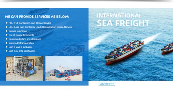 Sea Freight Forwarder Shipping Ocean Transportation by Sea with Door to Door Delivery